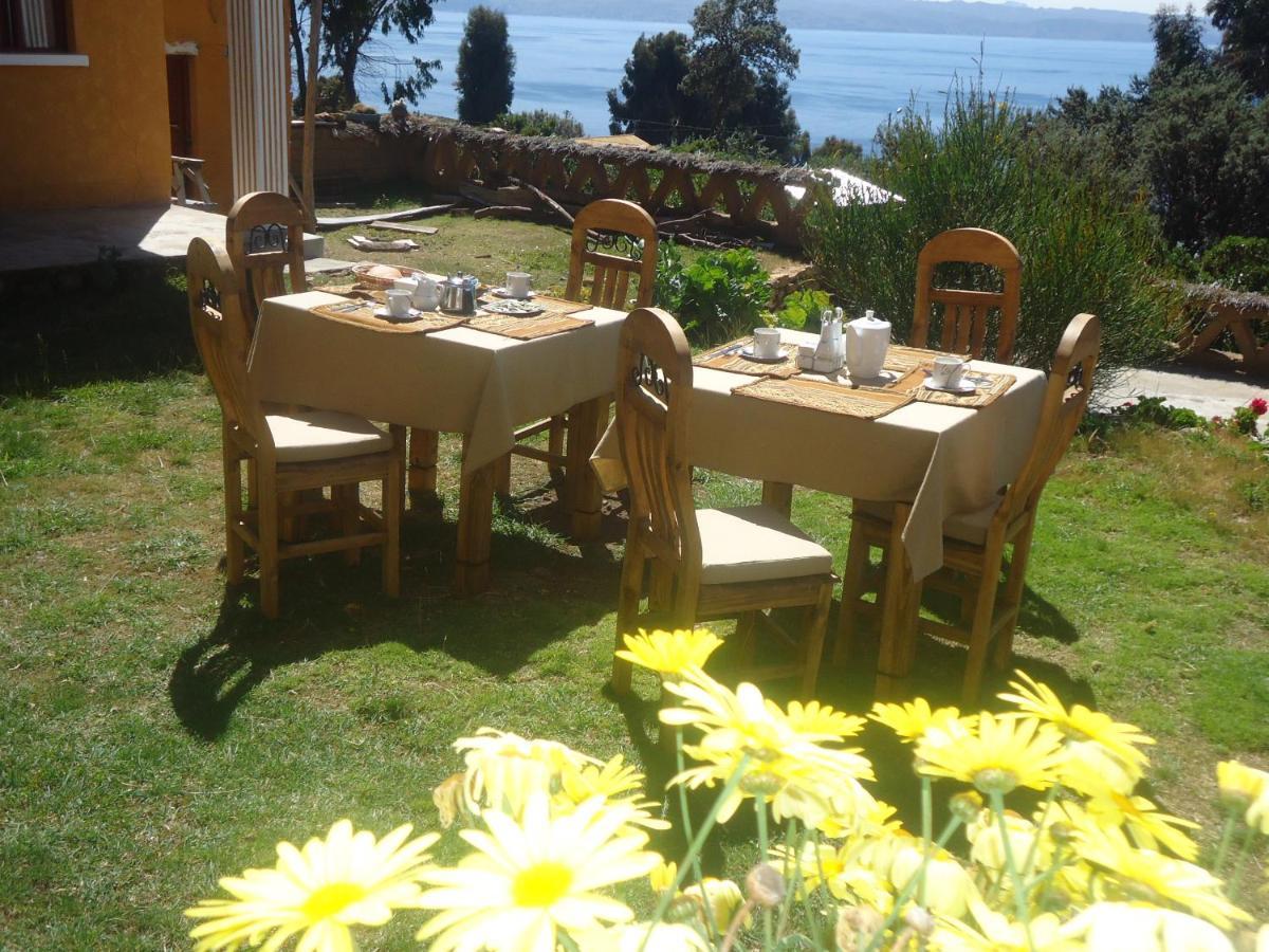 Hostal Del Sol Isla Del Sol Exteriér fotografie